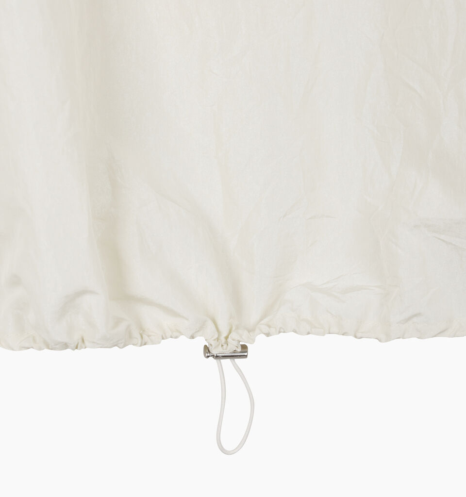 Camicia cropped crema con coulisse - sisley k camicie - Bianco Panna | Sisley K image number 5